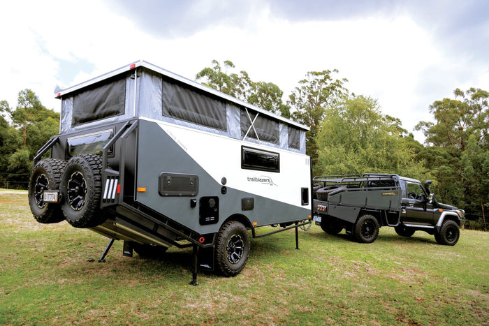 Trailblazers Stuart 5.5 hybrid - Caravan World Australia