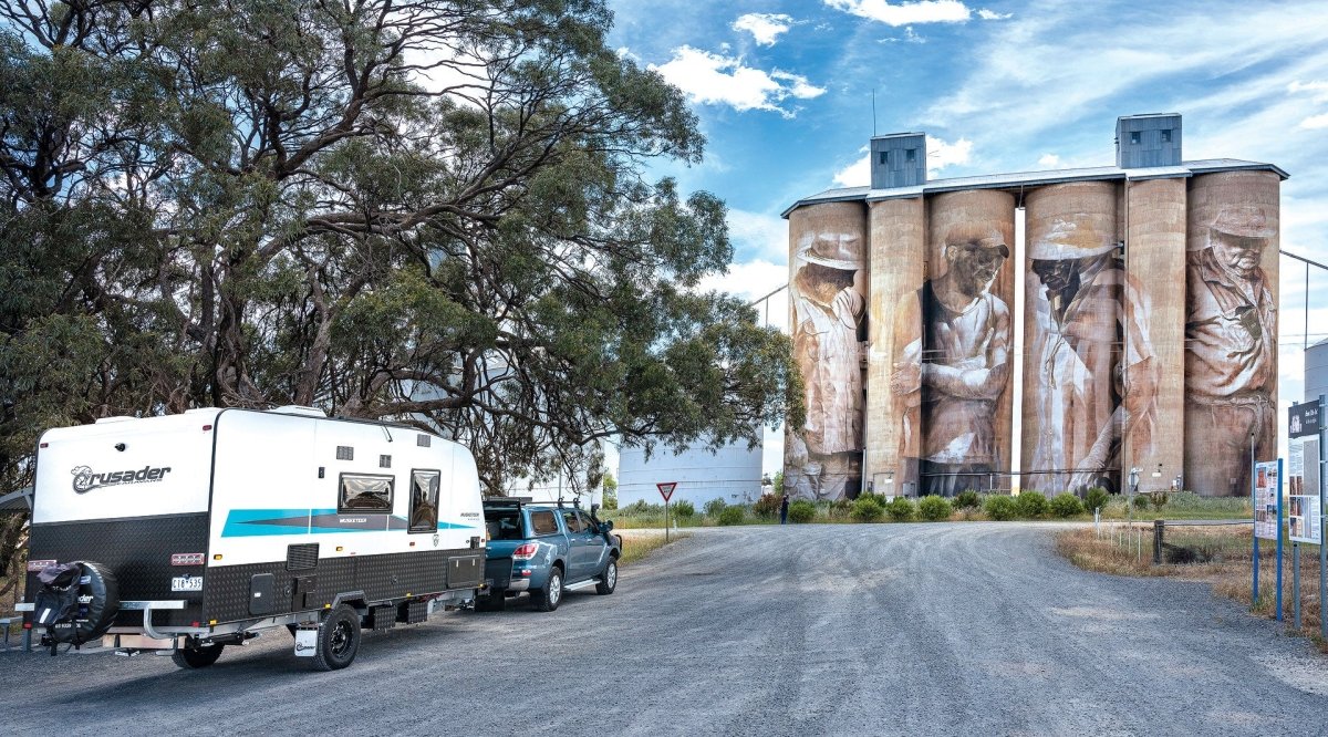 Travel: Painted Silo Art Trails, Victoria - Caravan World Australia