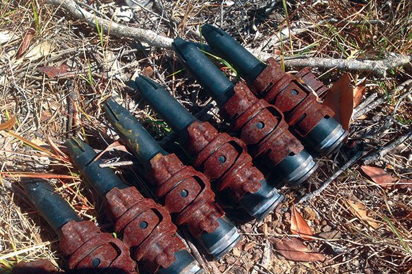 Unexploded ordnance - Caravan World Australia