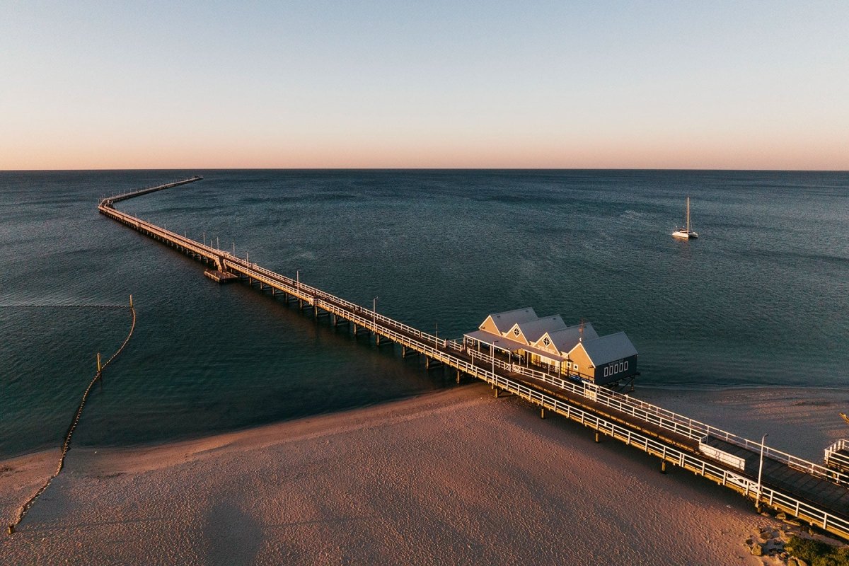 Walking on water in Busselton, WA - Caravan World Australia