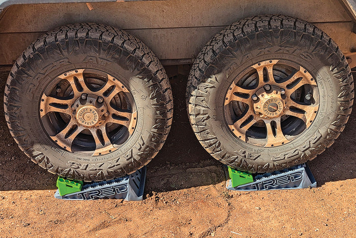 TRED GT Levelling pack allows you to vary the height of your van