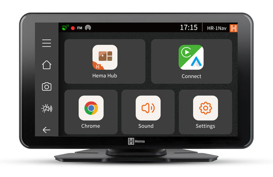 HR-1 NAV Smart Navigator with Dual Channel Dash Cams