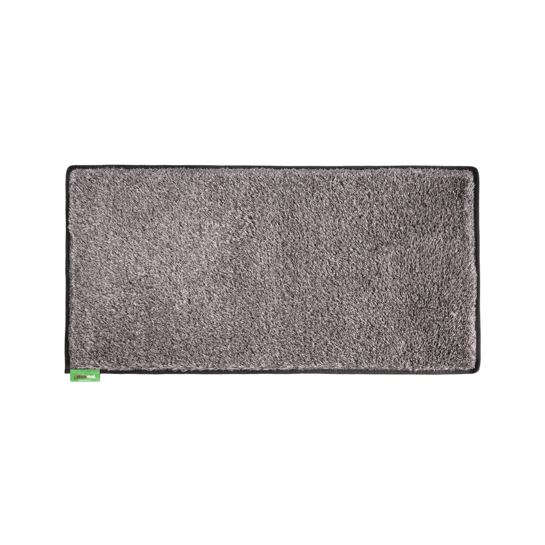 Muk Mat - Grey with Pitch Black Edging