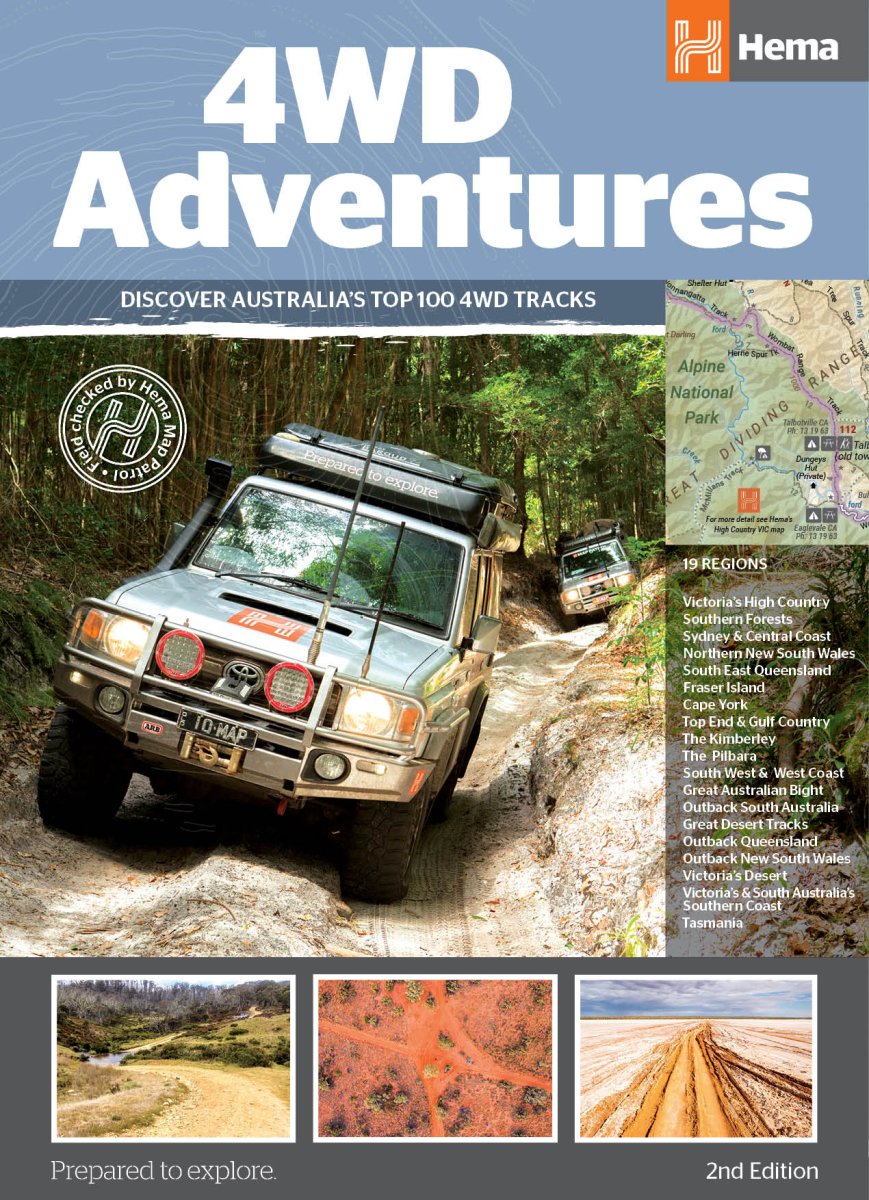 4WD Adventures - Hema Maps - Books - 9781876413569 - Caravan World
