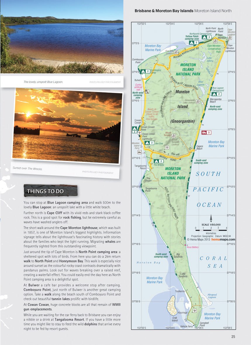 4WD + Camping Escapes South East Queensland - Hema Maps - Books - 9781865006239 - Caravan World