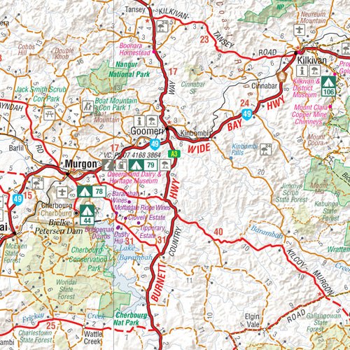 4WD + Camping Escapes South East Queensland - Hema Maps - Books - 9781865006239 - Caravan World