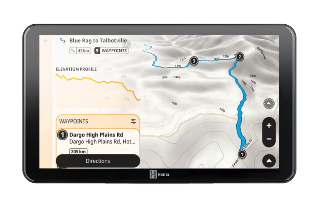 HR-1 NAV Smart Navigator with Dual Channel Dash Cams