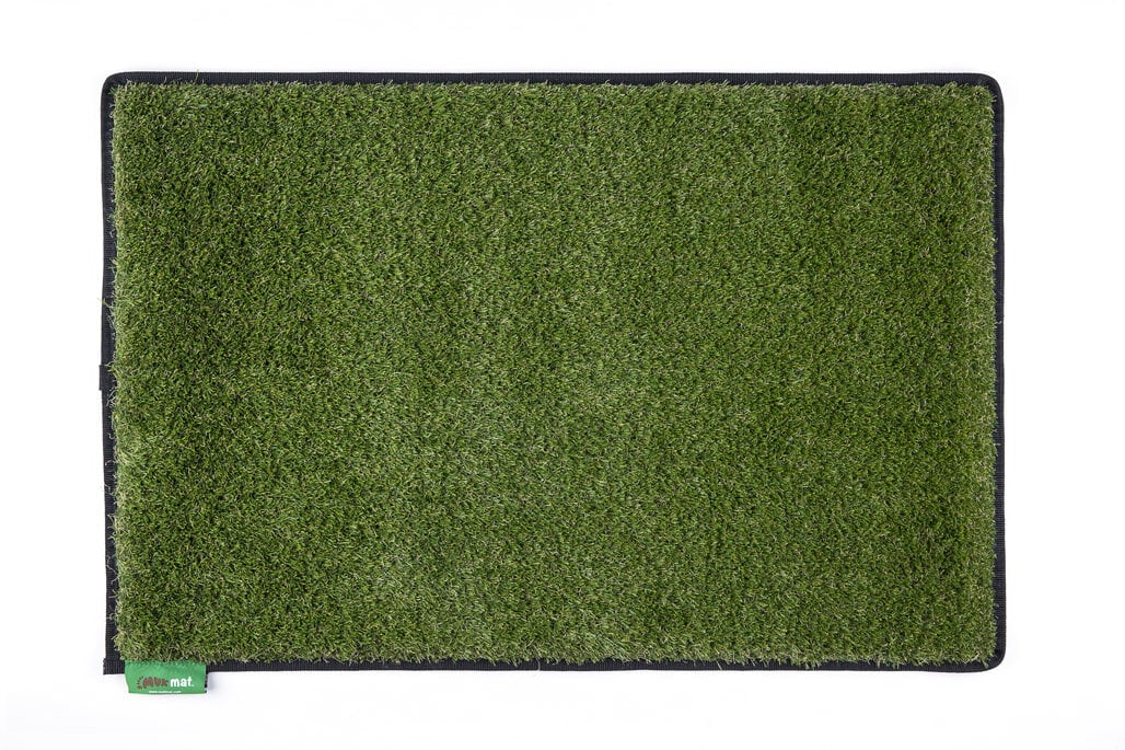Muk Mat - Green with Pitch Black edging