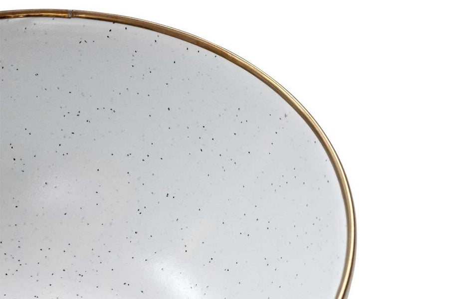 Barebones - Enamel Bowl Set of 2 - Eggshell