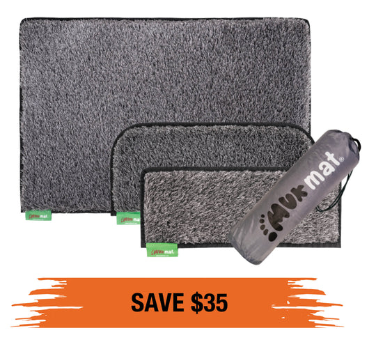 Muk Mat Caravan Bundle in Dark Grey