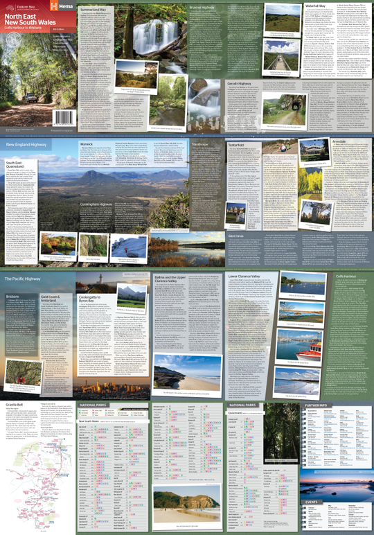 North East New South Wales Map