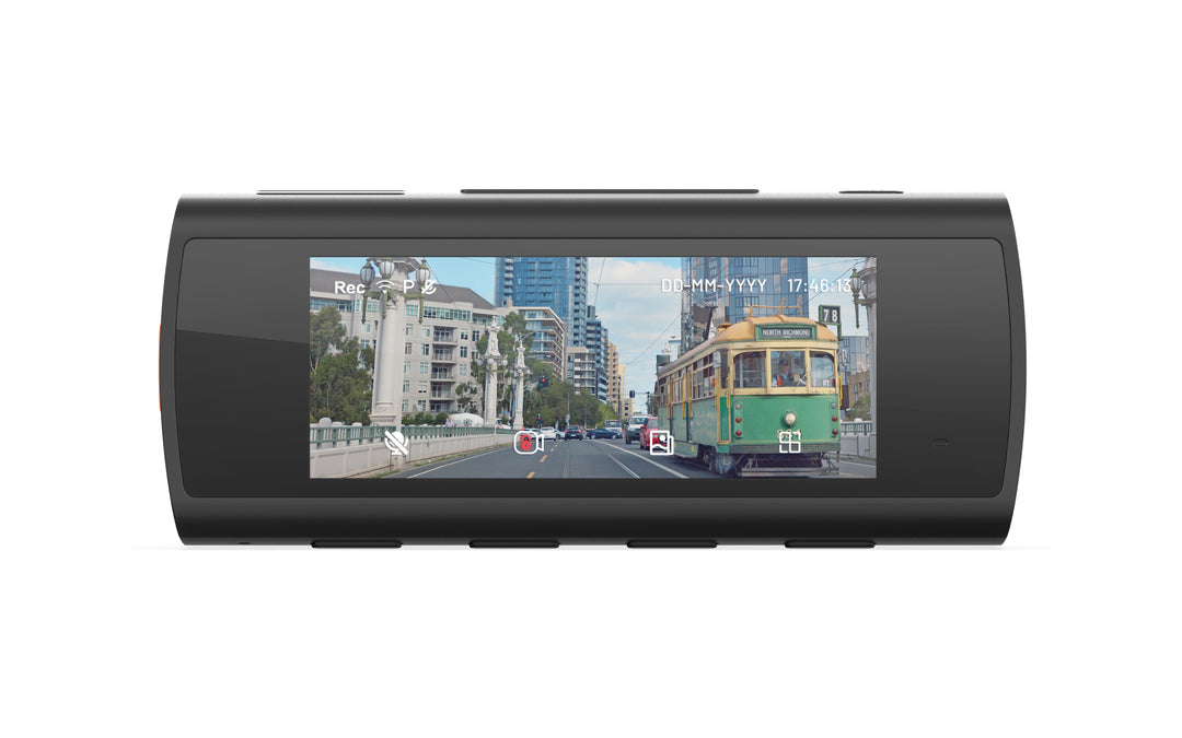 HEMA MAPS - DVR22 DUAL CHANNEL DASH CAMERA WITH 3.2" SCREEN