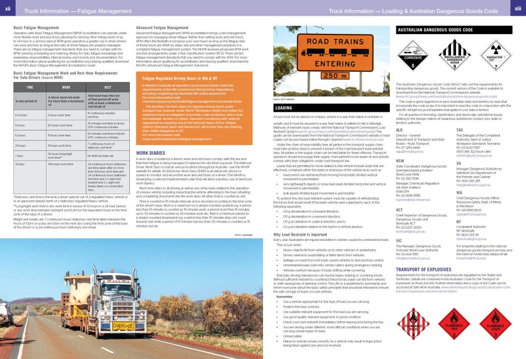 Australia Truckies Atlas - Hema Maps - Books - 9781925625776 - Caravan World