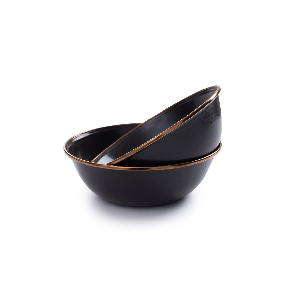 Barebones - Enamel Bowl Set of 2 - Indigo - Barebones - CKW-1031 -Caravan World