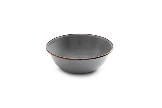 Barebones - Enamel Bowl Set of 2 - Slate Grey - Barebones - CKW-357-SL -Caravan World