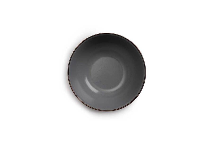 Barebones - Enamel Bowl Set of 2 - Slate Grey - Barebones - CKW-357-SL -Caravan World