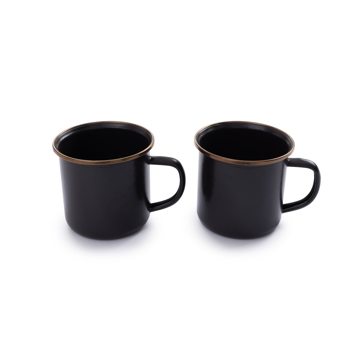 Barebones - Enamel Cup Set of 2 - Indigo Blue - Barebones - CKW-1033 -Caravan World