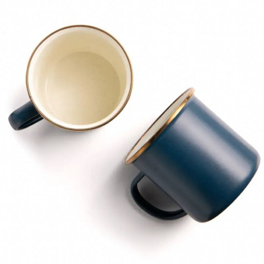 Barebones Enamel Dining Set - Indigo Blue - Hema Maps - Bundle - Digital - CWBOM-04 -Caravan World