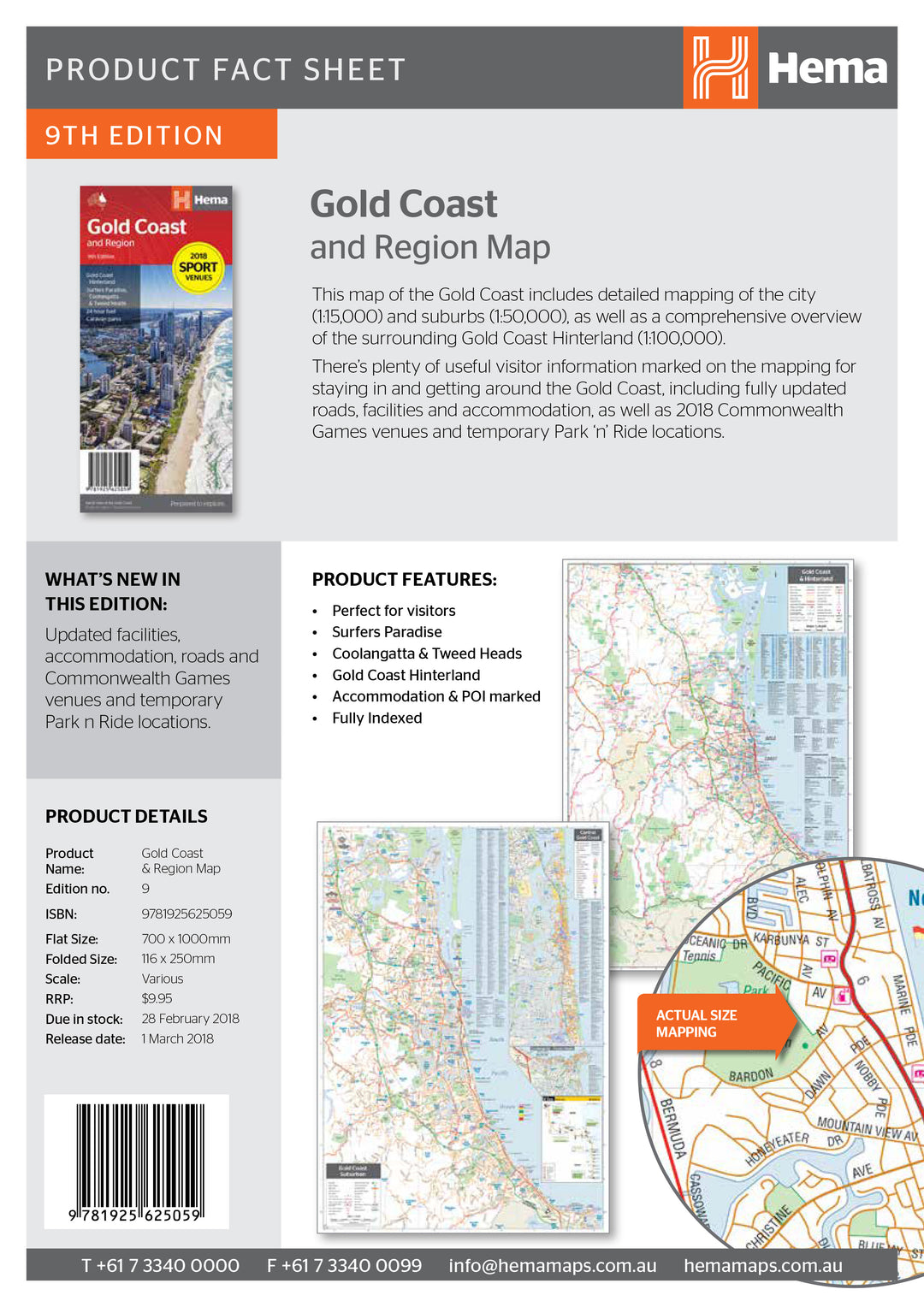 Gold Coast & Region Map