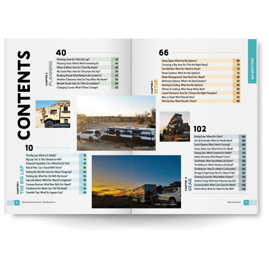 Big Lap Questions: Answered - Big Lap Bible - 9780645764024 - Caravan World