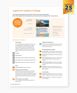 Camps 13 Easy to Read, Campsite photos and larger maps (B4) - Camps Australia Wide - 9780994532794 - Caravan World