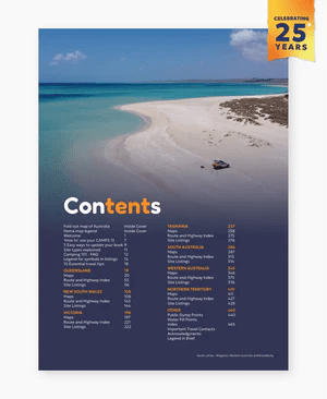 Camps 13 Easy to Read, Campsite photos and larger maps (B4) - Camps Australia Wide - 9780994532794 - Caravan World