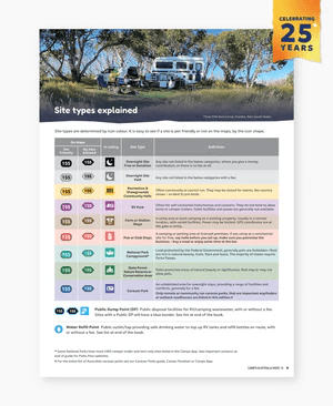 Camps 13 Easy to Read, Campsite photos and larger maps (B4) - Camps Australia Wide - 9780994532794 - Caravan World