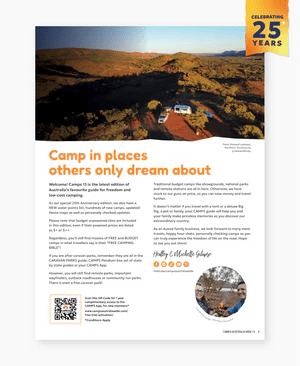 Camps 13 Easy to Read, Campsite photos and larger maps (B4) - Camps Australia Wide - 9780994532794 - Caravan World