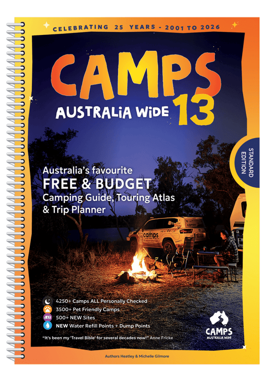 Camps 13 Standard Edition (A4) - Camps Australia Wide - 9780994532718 - Caravan World
