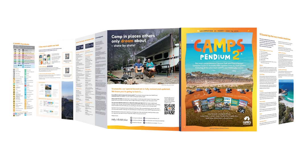 CAMPS Pendium 2: Boxed Set of 7 State Guides - Camps Australia Wide - 9781764164009 - Caravan World
