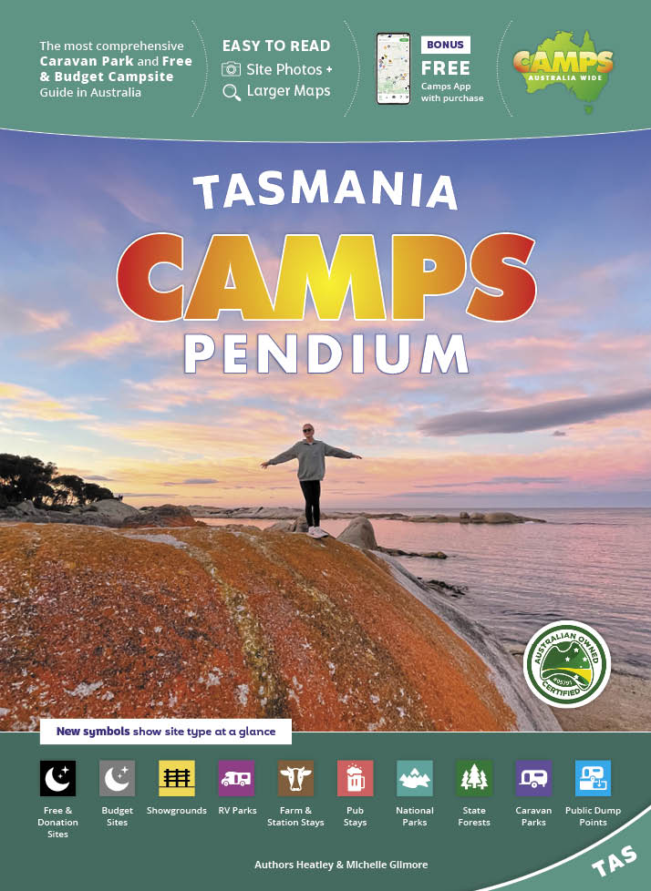 CAMPSPendium: Boxed Set of 7 State Guides - Camps Australia Wide - 9780994532756 - Caravan World