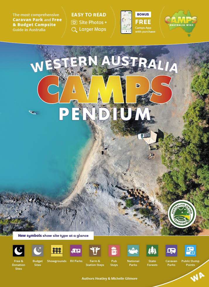 CAMPSPendium: Boxed Set of 7 State Guides - Camps Australia Wide - 9780994532756 - Caravan World