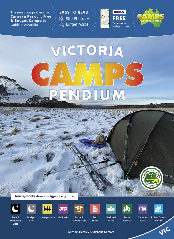 CAMPSPendium: Boxed Set of 7 State Guides - Camps Australia Wide - 9780994532756 - Caravan World