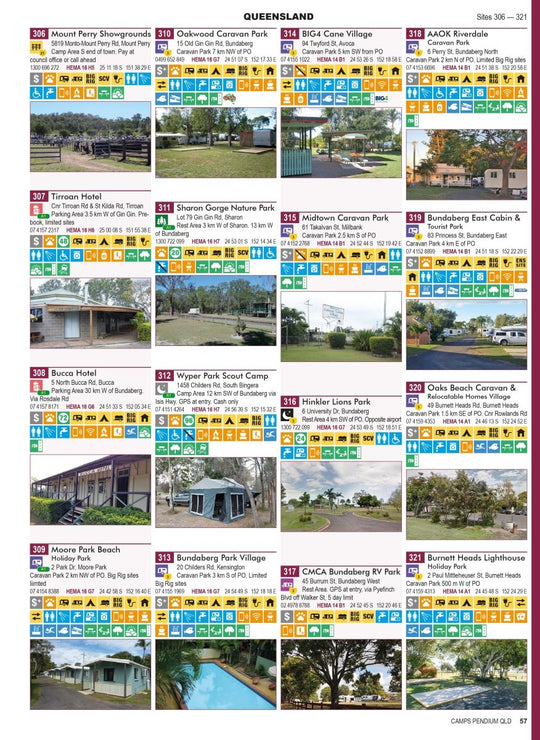 CAMPSPendium: Boxed Set of 7 State Guides - Camps Australia Wide - 9780994532756 - Caravan World