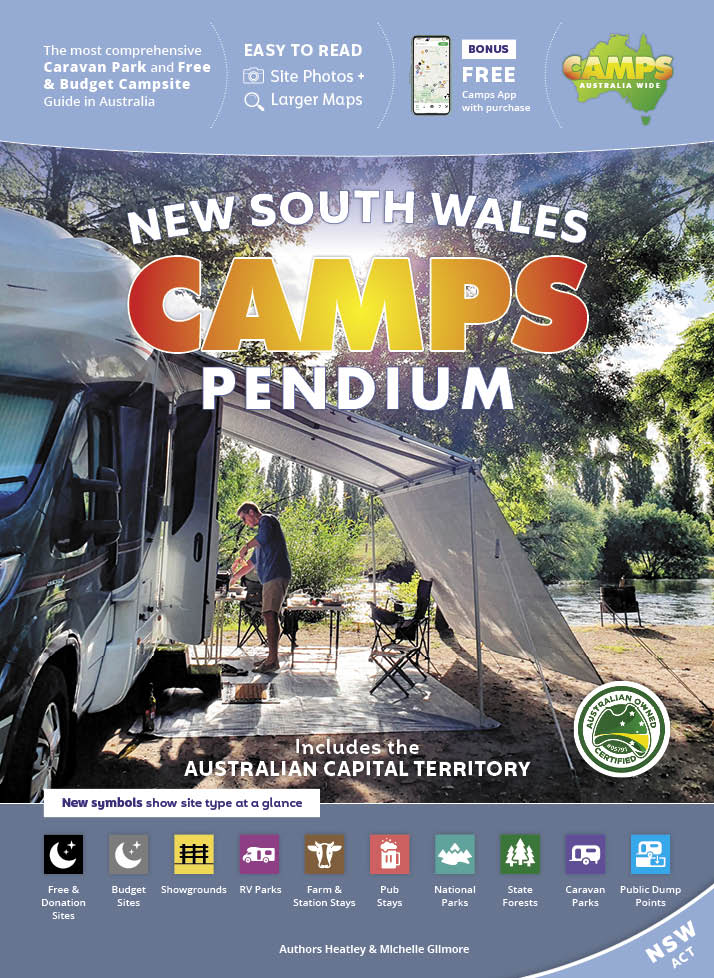 CAMPSPendium: Boxed Set of 7 State Guides - Camps Australia Wide - 9780994532756 - Caravan World