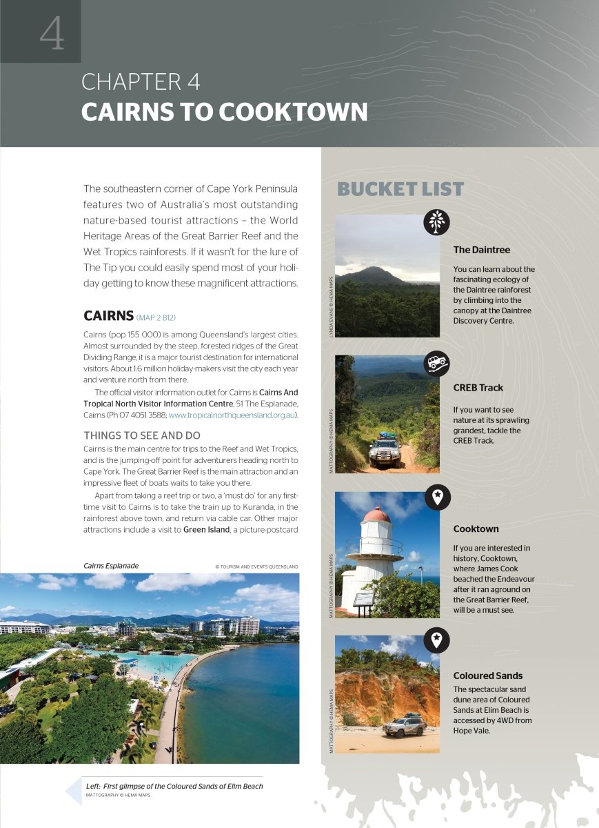 Cape York Atlas & Guide - Hema Maps - Books - 9781876413439 - Caravan World