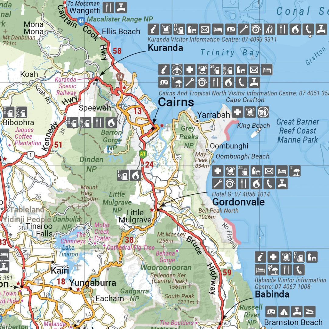 Cape York Atlas & Guide - Hema Maps - Books - 9781876413439 - Caravan World