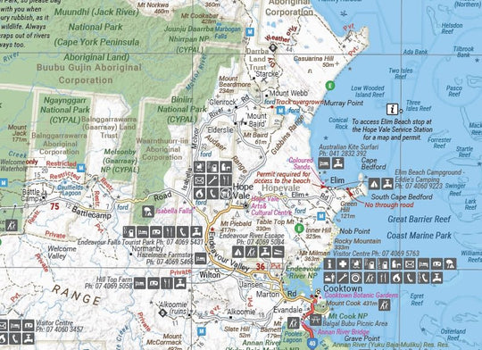 Cape York Map - Hema Maps - Maps - 9781922668790 - Caravan World