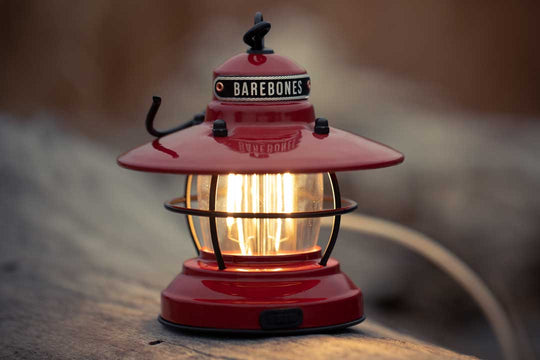 EDISON MINI LANTERN - Barebones - LIV-273-BRONZE -Caravan World