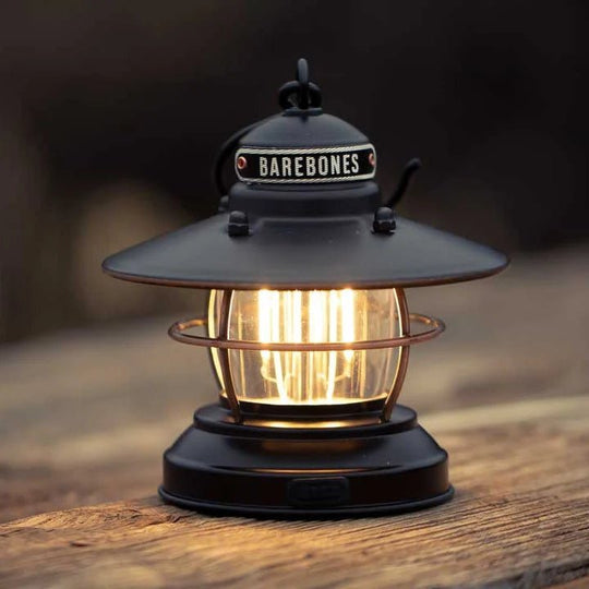 EDISON MINI LANTERN - Barebones - LIV-273-BRONZE -Caravan World