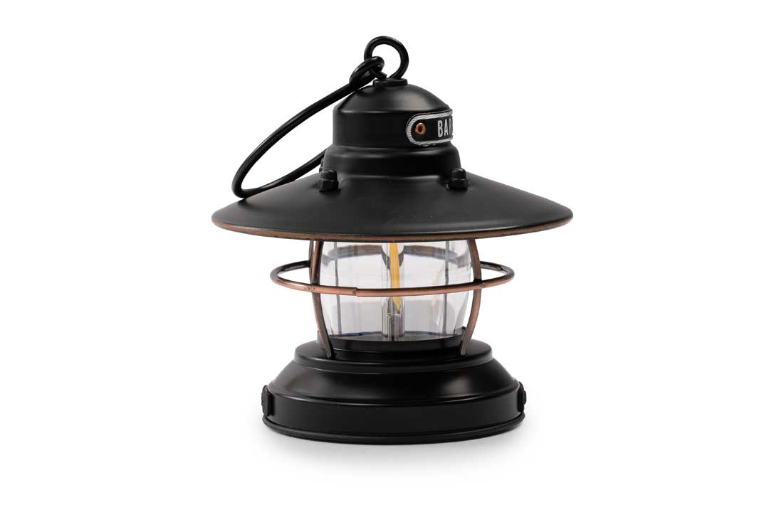 EDISON MINI LANTERN - Barebones - LIV-274-RED -Caravan World