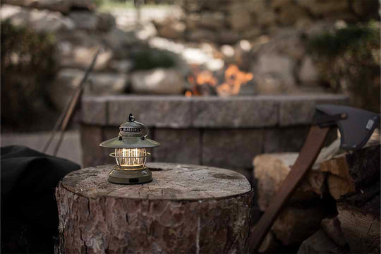 EDISON MINI LANTERN - Barebones - LIV-274-RED -Caravan World