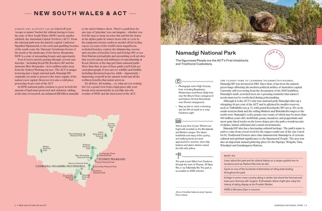 Escape to Nature: Visit 75 of Australia's Best National Parks - Hardie Grant - 9781741178906 - Caravan World