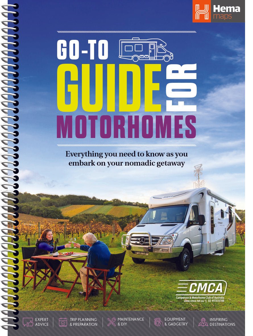 Go - To - Guide for Motorhomes - Hema Maps - Books - 9321438002086 - Caravan World