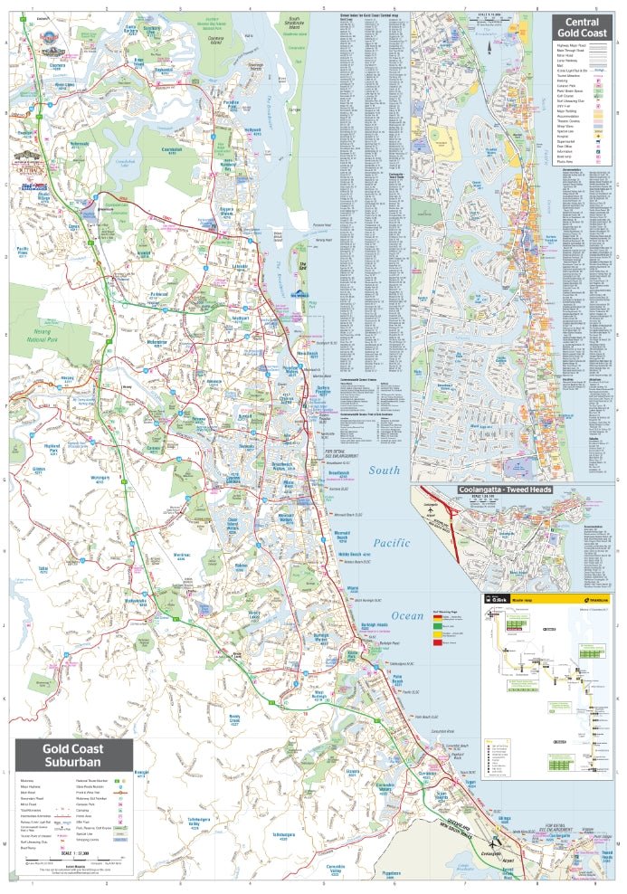 Gold Coast & Region Map - Hema Maps - Maps - 9781925625059 - Caravan World