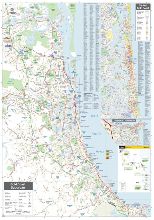 Gold Coast & Region Map - Hema Maps - Maps - 9781925625059 - Caravan World