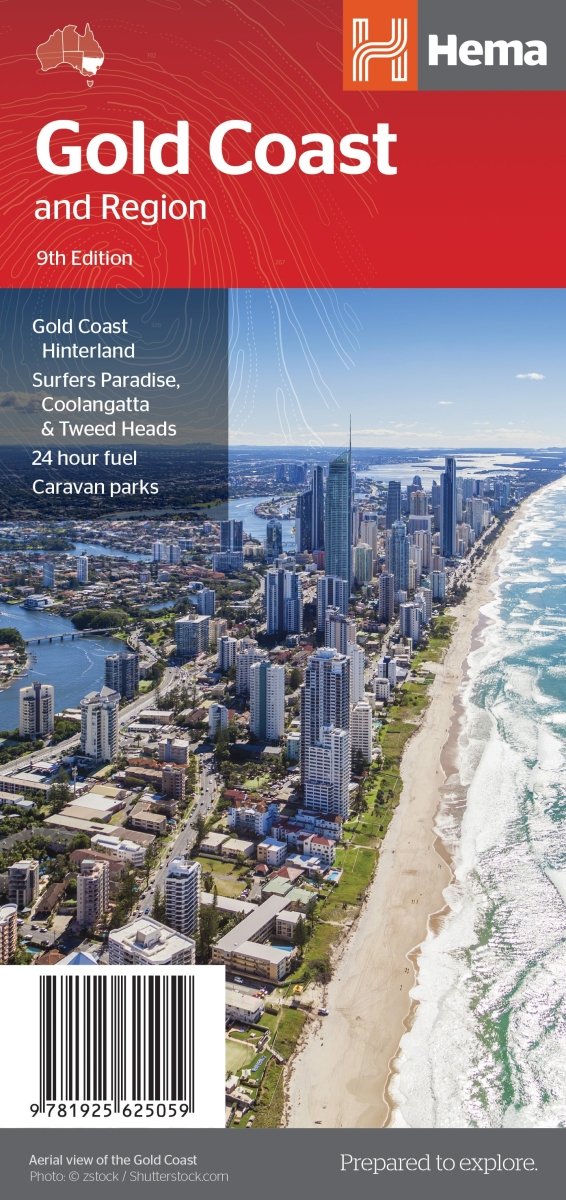 Gold Coast & Region Map - Hema Maps - Maps - 9781925625059 - Caravan World