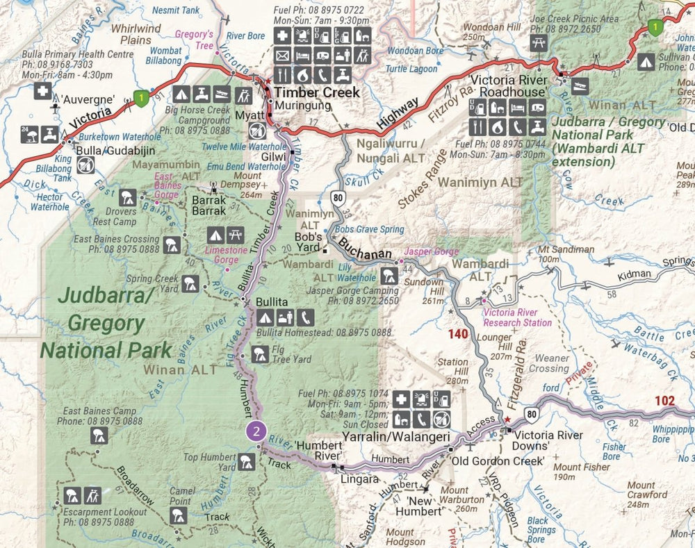 Great Desert Tracks Atlas & Guide (5th edition) - Hema Maps - Books - 9781876413637 - Caravan World