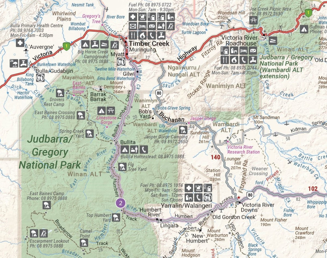 Great Desert Tracks Atlas & Guide (5th edition) - Hema Maps - Books - 9781876413637 - Caravan World