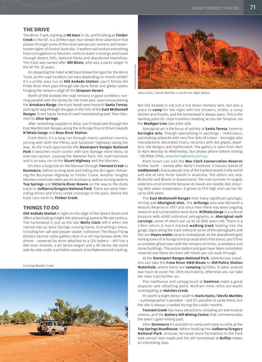 Great Desert Tracks Atlas & Guide (5th edition) - Hema Maps - Books - 9781876413637 - Caravan World